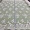 1 Yard Corded Bridal Lace Fabric Embroidered on 100% Polyester Net Mesh 53" Width